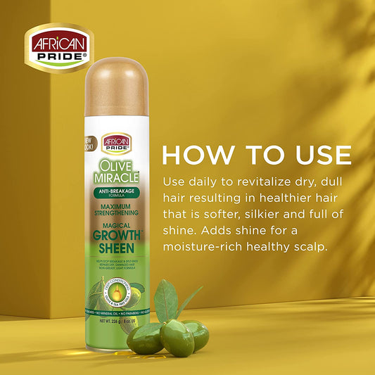 AP Olive Sheen Spray 8oz
