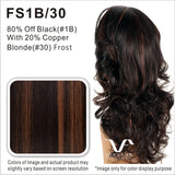 Vivica A Fox  Heat Friendly Synthetic 3/4 Wig "14 inch"-SCORPIO