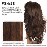 Vivica A Fox Invisible Centre Part Lace Wig - MANON