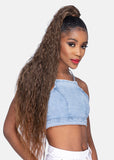 VIVICA A FOX  HPB- ANGEL 36'' HUMAN HAIR BLEND LOOSE CURL PONYTAIL