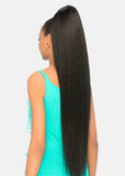 Vivica A Fox HPB-Scarlett 36” Sassy and Classy Human Hair Blend Ponytail