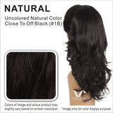 Vivica A Fox  100% Natural Remi Human Hair  Straight Layered with Blunt Bang- NHST22