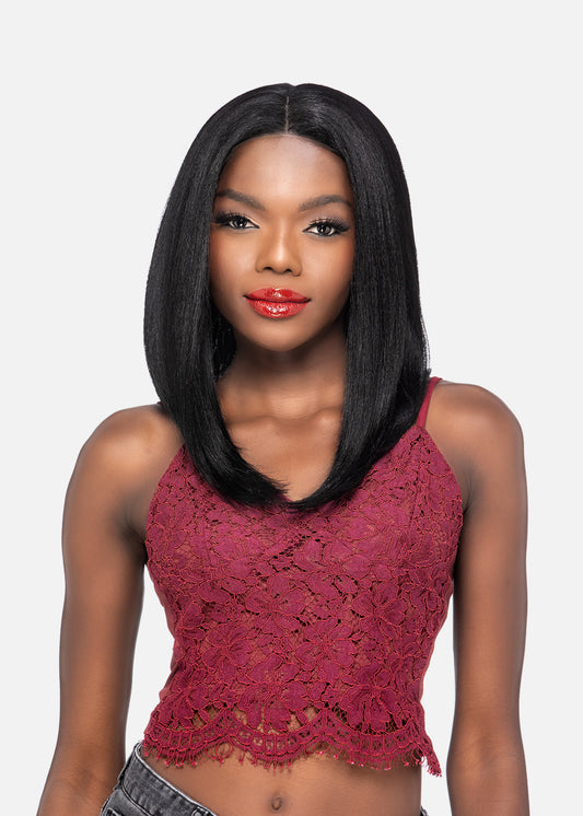 Vivica A Fox  Pure Stretch Cap Synthetic Lace Front Wig with Hand Tied Lace-  NICOLA