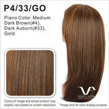 Vivica A Fox Pure Stretch Cap Synthetic  Long  "25 inch" Swiss Lacefront  Wig- AUGUSTA