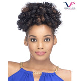 VIVICA A FOX  PB- COIL Synthetic Drawstring Ponytail -Pocket Bun