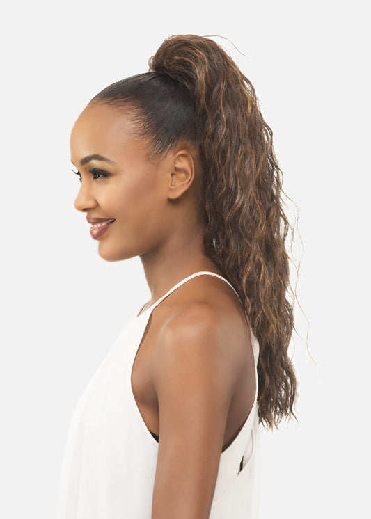 Vivica A. Fox PB-OLIVIA Heat Resistant Fiber drawstring Ponytail