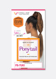 Vivica A Fox  PB- YUKI 24″ FISHTAIL WITH HIGH WRAPPED DOME Drawstring Ponytail