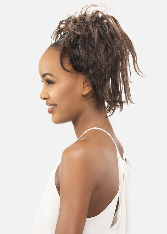 Vivica A. Fox-PB5-V- short Synthetic drawstring Ponytail