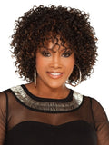 Vivica A Fox  Pure Stretch Cap Synthetic "11 inch" Water wave style Wig -  BOHEMIAN