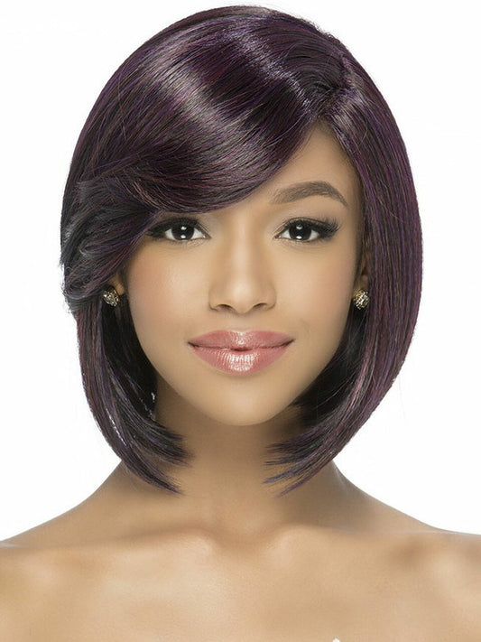 Vivica A Fox  Pure Stretch Cap Synthetic  Bob  "12 inch" - CHARLOTTE