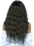 Vivica A Fox Pure Stretch Cap   "28 inch" 100% Human Hair Blend Lacefront  Wig-  HMBL- JENN