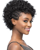 Vivica A Fox  Short Tight  Cornrow Braided Synthetic Wig-BEATRICE