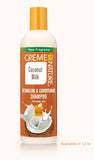 Creme of Nature Coconut Milk Detangling & Conditioning Shampoo 12oz