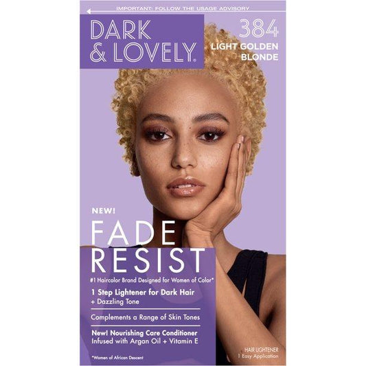 Dark & Lovely Hair Color Fade Resist Golden Blonde 384