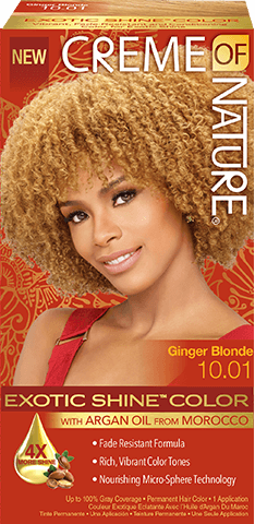 Creme of Nature Exotic Shine Color with Argan Oil Ginger Blonde 10.01