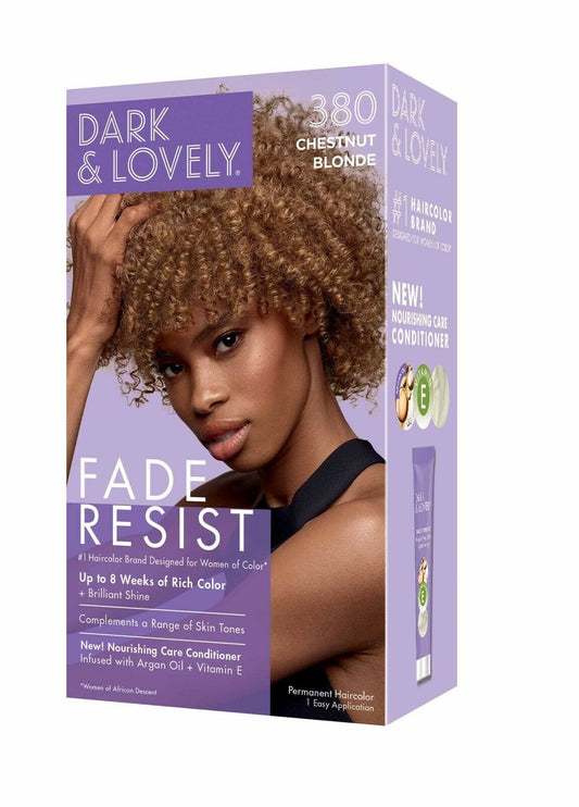 Dark & Lovely Hair Color Fade Resist Chestnut Blonde 380