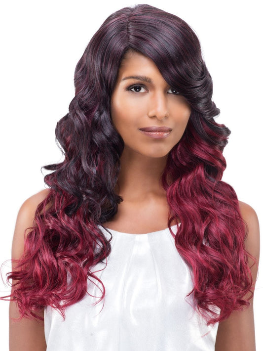 Vivica A Fox  Pure Stretch Cap Synthetic Long Wavy Lace Front Wig - BUTTERFLY LW