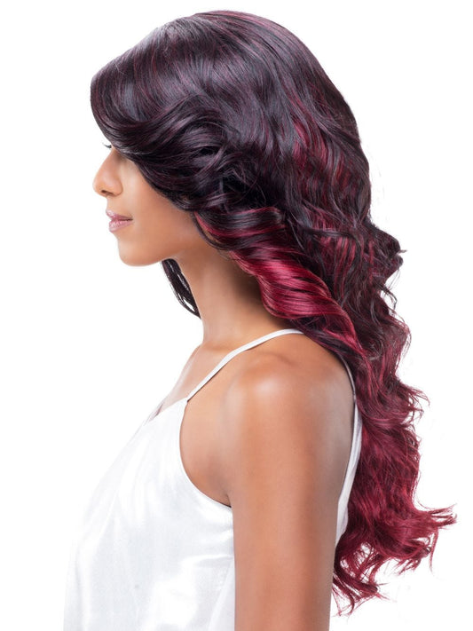 Vivica A Fox  Pure Stretch Cap Synthetic Long Wavy Lace Front Wig - BUTTERFLY LW