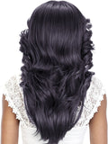 Vivica A Fox Pure Stretch Cap Synthetic  Long  "24 inch" Wavy Lacefront  Wig-  DIAMOND