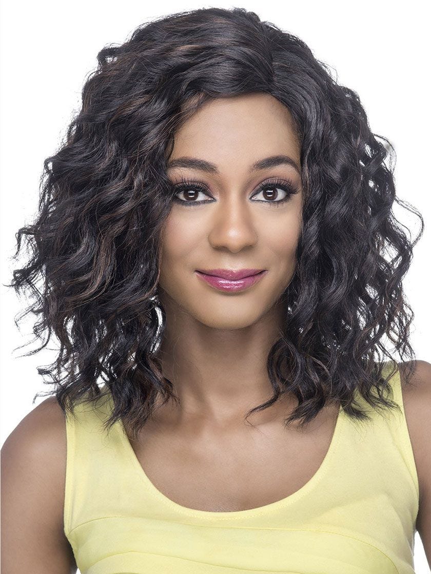 Vivica A Fox Pure Stretch Cap Synthetic "13 inch"  Curly Wig-  GABRIELLE