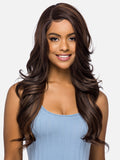 Vivica A Fox Baby Front Human Hair Blend Lace Wig -Debora