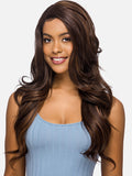 Vivica A Fox Baby Front Human Hair Blend Lace Wig -Debora