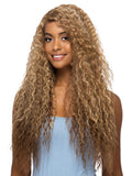 Vivica A Fox Baby Front Human Hair Blend Lace Wig Overall"30" -FABIA WIG