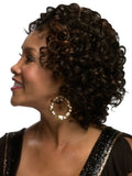 Vivica A Fox  Heat Friendly Fun Curly Synthetic 3/4 Wig "12 inch"-HW-390