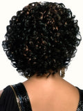 Vivica A Fox  Heat Friendly Fun Curly Synthetic 3/4 Wig "12 inch"-HW-390