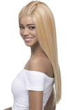 Vivica A Fox Pure Stretch Cap Synthetic  "26 Inch"Long Layered Lacefront  Wig-JUBILEE LACE WIG