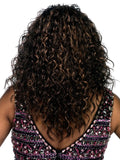 Vivica A Fox Pure Stretch Cap Synthetic "21 inch" Long curly  Lacefront Wig-KIMORA