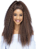 Vivica A Fox Pure Stretch Cap Synthetic "24 inch" Baby hair  Lacefront  Wig-MANUKA