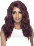 Vivica A Fox Pure Stretch Cap Synthetic  Long  "15 inch" Swiss Lacefront  Wig-TARUS