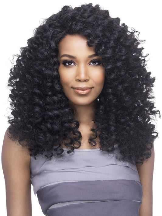 Vivica A Fox Pure Stretch Cap Synthetic  Long Layered "19 inch" Lacefront  Wig-YONCE